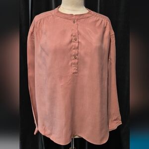 Lou & Grey Dusty Rose Blouse